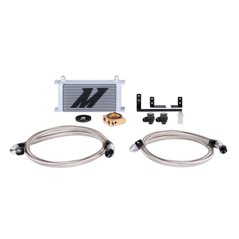Mishimoto 2016+ Mazda Miata Thermostatic Oil Cooler Kit - Silver thumbnail 2