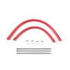Mishimoto 91-01 Jeep Cherokee XJ 4.0L Silicone Heater Hose Kit - Red thumbnail 9