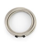 Mishimoto 15Ft Stainless Steel Braided Hose w/ -8AN Fittings - Stainless thumbnail 1