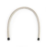 Mishimoto 3Ft Stainless Steel Braided Hose w/ -10AN Fittings - Stainless thumbnail 2
