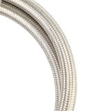 Mishimoto 3Ft Stainless Steel Braided Hose w/ -12AN Fittings - Stainless thumbnail 3