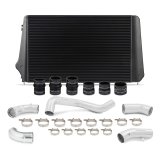Mishimoto 17-19 GM L5P Duramax Intercooler Kit - Black w/ Polished Pipes thumbnail 1