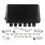Mishimoto 17-19 GM L5P Duramax Intercooler Kit - Black w/ Polished Pipes thumbnail 2