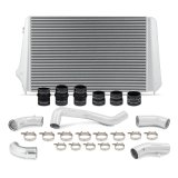 Mishimoto 17-19 GM L5P Duramax Intercooler Kit - Silver w/ Polished Pipes thumbnail 2