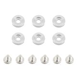 Mishimoto Small Fender Washer Kit (6pcs) - Silver thumbnail 1