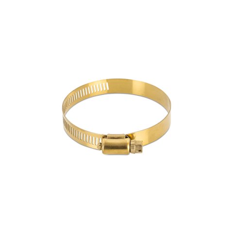 Mishimoto High-Torque Worm Gear Clamp 0.55in.-0.1.06in. (14mm-27mm) - Pack of 10 - Gold thumbnail 1