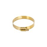 Mishimoto High-Torque Worm Gear Clamp 2.83in.-3.74in. (72mm-95mm) - Pack of 2 - Gold thumbnail 2