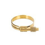 Mishimoto Constant Tension Worm Gear Clamp 2.24in.-3.11in. (57mm-79mm) - Gold thumbnail 1
