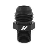 Mishimoto Aluminum -8AN to 1/4 NPT Fitting - Black thumbnail 1