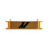 Mishimoto Universal -6AN 10 Row Oil Cooler - Gold thumbnail 2