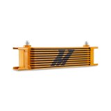 Mishimoto Universal -6AN 10 Row Oil Cooler - Gold thumbnail 4
