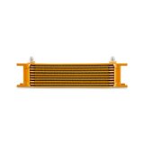Mishimoto Universal -6AN 10 Row Oil Cooler - Gold thumbnail 7