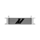 Mishimoto Universal -8AN 10 Row Oil Cooler - Silver thumbnail 1