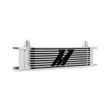 Mishimoto Universal -8AN 10 Row Oil Cooler - Silver thumbnail 4