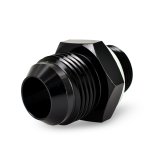 Mishimoto M22 x 1.5 - 12AN Aluminum Fitting - Black thumbnail 3