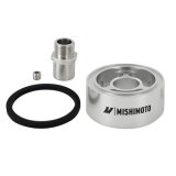 Mishimoto Oil Filter Spacer 32mm M22 x 1.5 Thread - Silver thumbnail 2