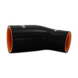 Mishimoto Silicone Reducer Coupler 45 Degree 2.25in to 3in - Black thumbnail 3