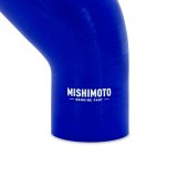 Mishimoto Silicone Reducer Coupler 45 Degree 2.5in to 3.25in - Blue thumbnail 2