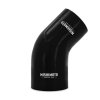 Mishimoto Silicone Reducer Coupler 45 Degree 3.5in to 4in - Black thumbnail 7