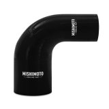 Mishimoto Silicone Reducer Coupler 90 Degree 2in to 3in - Black thumbnail 1