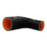 Mishimoto Silicone Reducer Coupler 90 Degree 2in to 3in - Black thumbnail 5