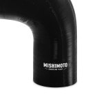 Mishimoto Silicone Reducer Coupler 90 Degree 2.75in to 3in - Black thumbnail 3