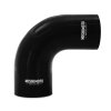 Mishimoto Silicone Reducer Coupler 90 Degree 3in to 4in - Black thumbnail 7