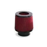 Mishimoto Air Filter w/ Molded Logo Red Oil 8 Layer Cotton w/ Worm Gear Clamp thumbnail 1
