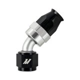 Mishimoto Aluminum PTFE -8AN 45 Degree Fitting Black thumbnail 2