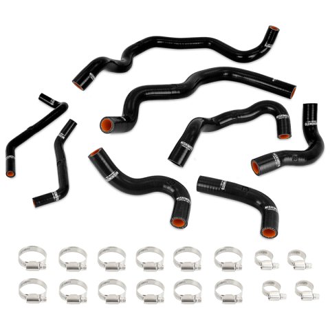 Mishimoto 2016+ Infiniti Q50/Q60 3.0T Ancillary Coolant Hose Kit - Black thumbnail 2