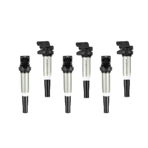 Mishimoto 2002+ BMW M54/N20/N52/N54/N55/N62/S54/S62 Six Cylinder Ignition Coil Set of 6 thumbnail 4