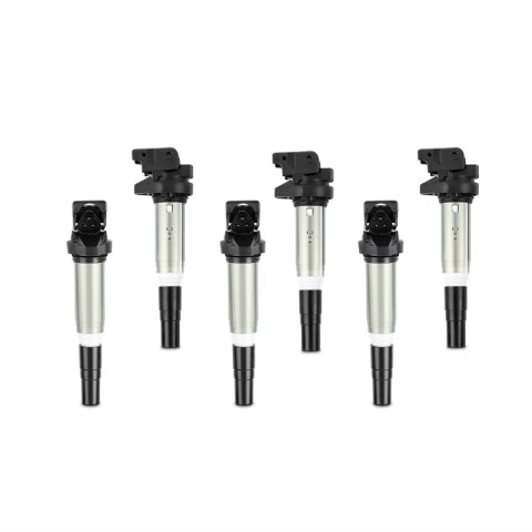 Mishimoto 2002+ BMW M54/N20/N52/N54/N55/N62/S54/S62 Six Cylinder Ignition Coil Set of 6 thumbnail 6