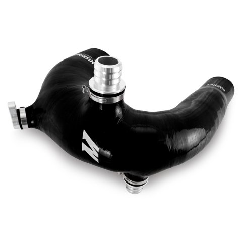 Mishimoto 2016+ Polaris RZR XP Turbo Silicone Intake J-Tube - Black thumbnail 6