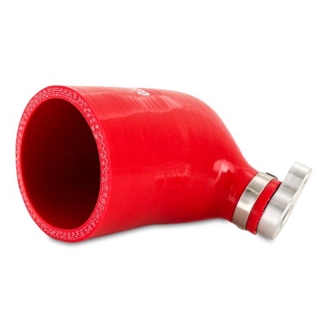 Mishimoto 2016+ Polaris RZR XP Turbo Silicone Charge Tube - Red thumbnail 4