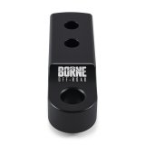 Borne Off-Road CNC Hitch Receiver Shackle 2in Black thumbnail 5