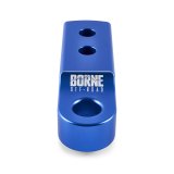 Borne Off-Road CNC Hitch Receiver Shackle 2in Blue thumbnail 3