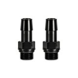 Mishimoto 16X1.5 TO 1/2in. Hose Barb Aluminum Fittings (Pack of 2) thumbnail 1