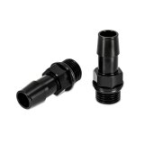 Mishimoto 16X1.5 TO 1/2in. Hose Barb Aluminum Fittings (Pack of 2) thumbnail 4