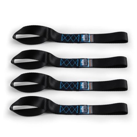 Borne Off-Road Heavy-Duty Ratchet Tie-Down Kit (4-Pack) - Black thumbnail 1