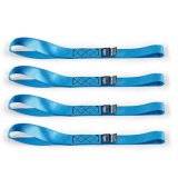 Borne Off-Road Heavy-Duty Ratchet Tie-Down Kit (4-Pack) - Blue thumbnail 2