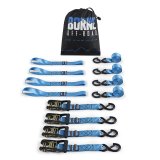 Borne Off-Road Heavy-Duty Ratchet Tie-Down Kit (4-Pack) - Blue thumbnail 9