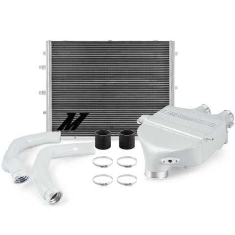 Mishimoto 15-20 BMW F8X M3/M4 Performance Air-to-Water Intercooler Power Pack - Mineral White thumbnail 1