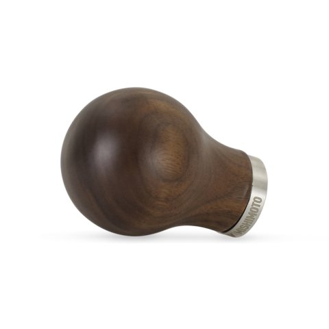 Mishimoto Round Steel Core Wood Shift Knob - Walnut thumbnail 5