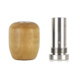 Mishimoto Short Steel Core Wood Shift Knob - Beech thumbnail 3
