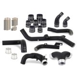Mishimoto 21+ Bronco 2.7L Intercooler Pipe Kit Micro Wrinkle Black thumbnail 2