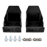 Borne Off-Road 2021+ Ford Bronco Skid Plate Rear Shock Pair Black thumbnail 6