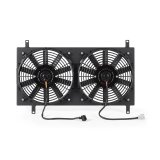 Mishimoto 90-97 Mazda Miata Aluminum Fan Shroud Kit - Black thumbnail 1
