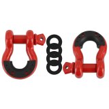 Borne Off-Road Borne D-Ring Shackle Set Red thumbnail 1
