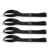 Borne Off-Road Soft Loop Tie-Down Straps (4-Pack) Black thumbnail 9