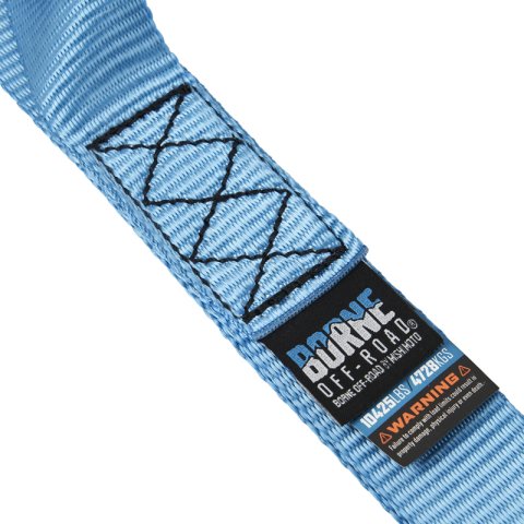 Borne Off-Road Soft Loop Tie-Down Straps (4-Pack) Blue thumbnail 8